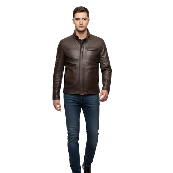 Men’s Brown Leather Jacket