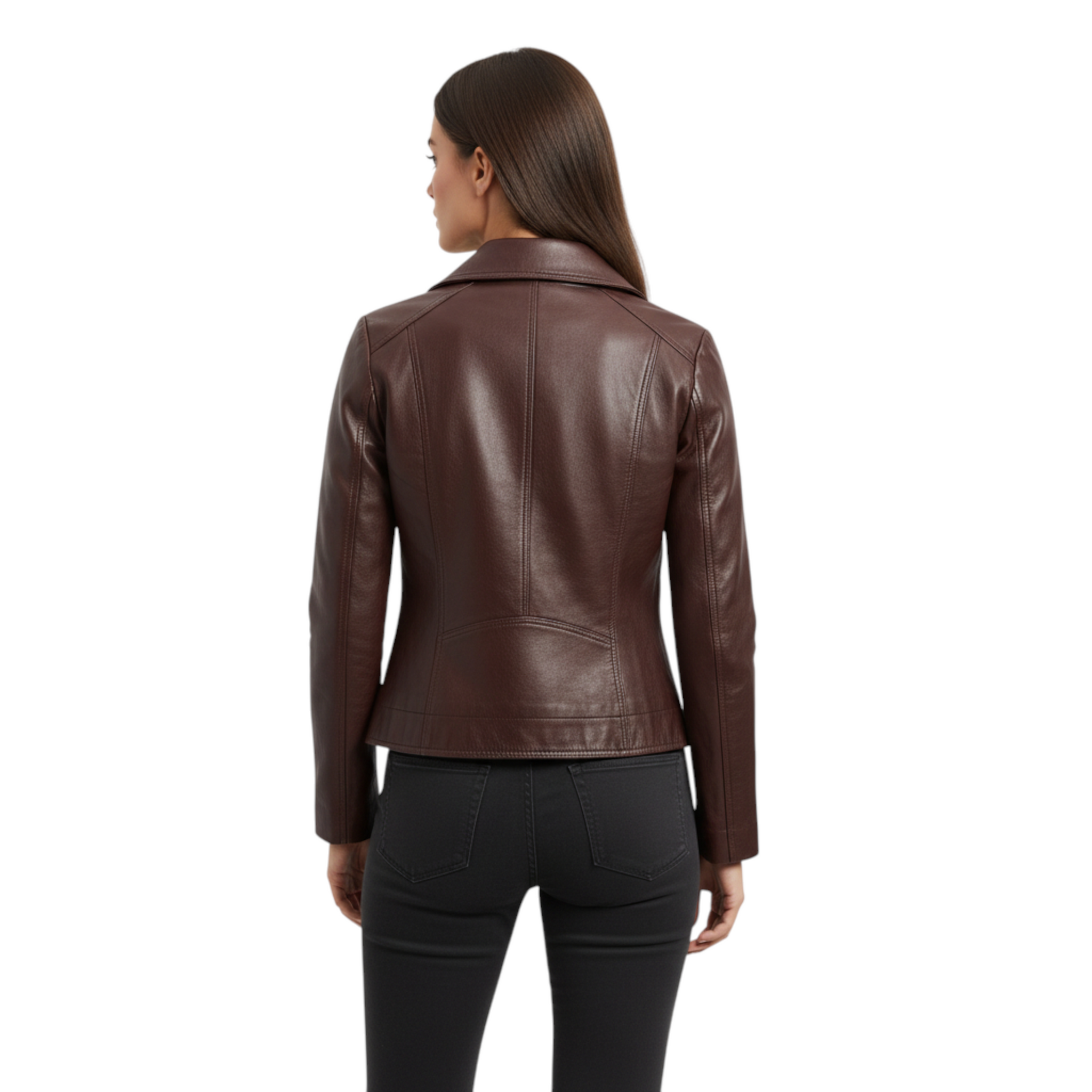 Women’s Brown Leather Jacket