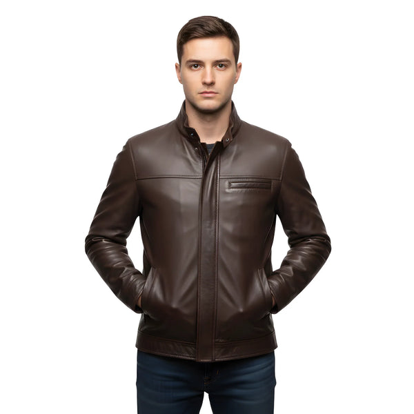 Men’s Brown Leather Jacket