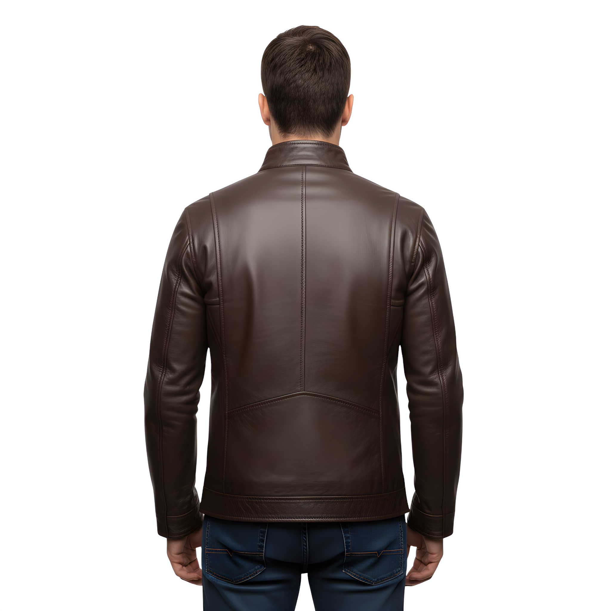 Men’s Brown Leather Jacket